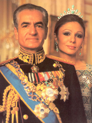 Mohamed Reza Pahlavi és Farah Diba