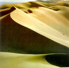 Kavir sivatag homokdûnékkel